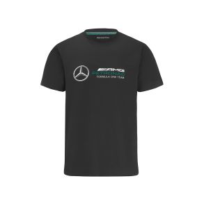 Mercedes AMG F1 T-shirt Original - Sort - Str. S-XXL