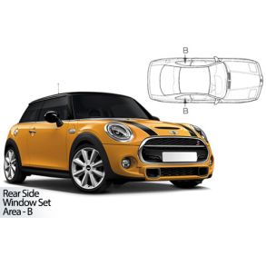 Solgardiner UV - Car Shades - Mini Hatch 3-Drs rg. 2014-> (Kun til sideruder)