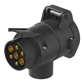 Trailerstik Adapter 12V - Kvalitets Overgangsadapter 7-pol Til 13-pol