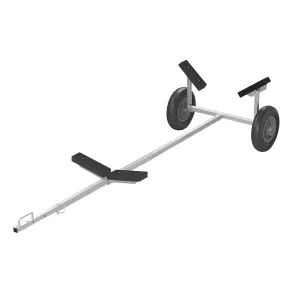 Jollevogn - Beskyttelsespuder & aftagelig - Justerbar i lngde 245-304 cm