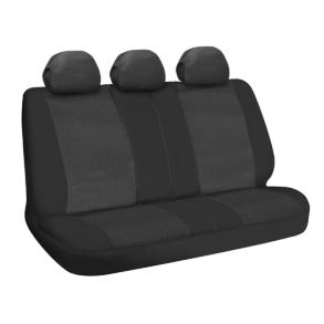 Sdeovertrk Bagsde Med hj sderyg - Duka Sort - Universal Jacquardstof & stretch polyester