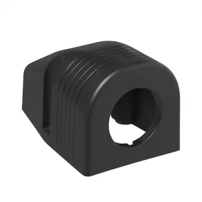 Strmudtag hus - 1 Huls 29 mm - Sort