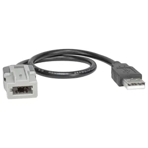 Udskiftningsadapter - Citroen / Peugeot / Toyota med OEM USB-stik