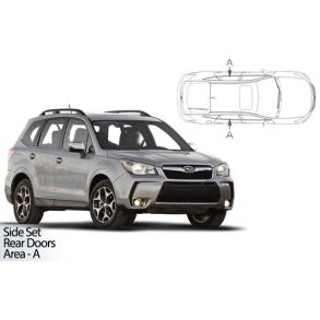 Solgardiner UV - Car Shades - Subaru Forester 5-Drs rg. 2013-2018 (Kun til sideruder)
