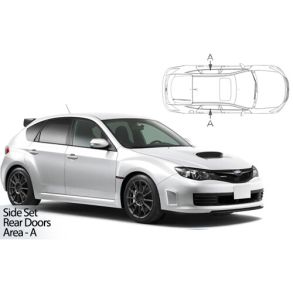 Solgardiner UV - Car Shades - Subaru Impreza 5-Drs rg. 2008-2014 (Kun til sideruder)