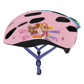 Cykelhjelm CE-Godkendt - Paw Patrol Lyserd & Regnbue - Str. 52-56 cm (3+)