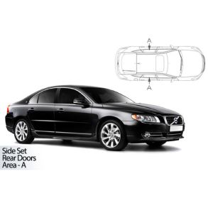 Solgardiner UV - Car Shades - Volvo S80 4-Drs rg. 2006-2016 (Kun til sideruder)