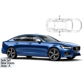 Solgardiner UV - Car Shades - Volvo S90 4-Drs rg. 2017-> (Kun til sideruder)