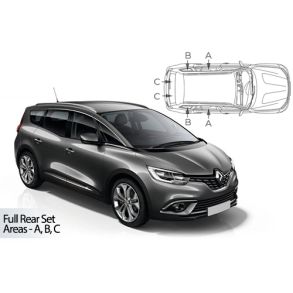 Solgardiner UV - Car Shades - Renault Grand Scenic 5-Drs rg. 2016-2022
