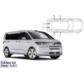 Solgardiner UV - Car Shades - VW T7 Multivan LWB (Life modeller) rg. 2022->
