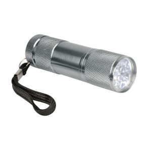 Lommelygte 9 LED - Aluminiumslegering - Assorterede farver (1 stk)