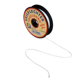 Taklegarn vokset 20 meter - Hvid - Ekstra fin