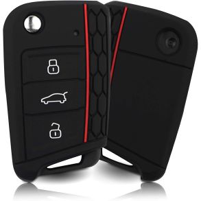 Nglehusbeskytter Silikone Cover - Fes i 4 farver - Passer til: Seat / Skoda / VW - 1 stk