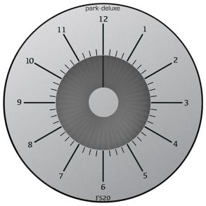 Park Deluxe - Elektronisk P-Ur Slv - (FS20)