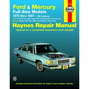 Reparationsbog Haynes - Ford & Mercury (1975-1982)