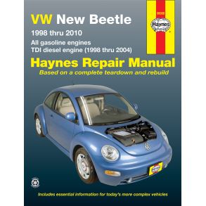 Reparationsbog Haynes - VW New Beetle (1998-2010)