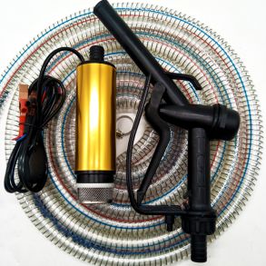 Dykpumpe Kit 12V - Til diesel, olie, fyringsolie & vand - 12V / 85W / 25 Liter/min 