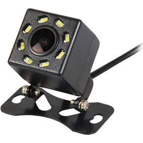 Bakkamera 12V med 6 meter kabel - 120 vinkel & LED nightvision - IP68 vandtt