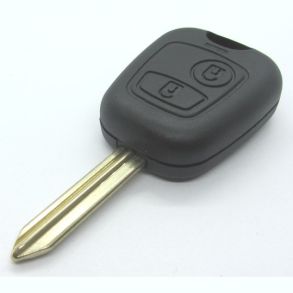 N�glehus - Peugeot 2-knaps Fjernbetjeningshus - m/ stjerneklinge SX9