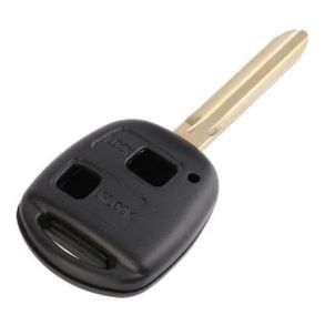 Key housing - Toyota - 2 buttons with fixed blade