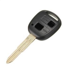 Key housing - Toyota - 2 buttons with fixed blade