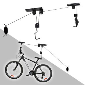 Cykel lift til loft - Cykelophng med snoretrk - Maks. 20 kg