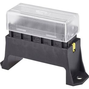 Sikringsholder M/ Lg - Til 6 Stk Fladstikssikringer - Fladstik Bundmonteret