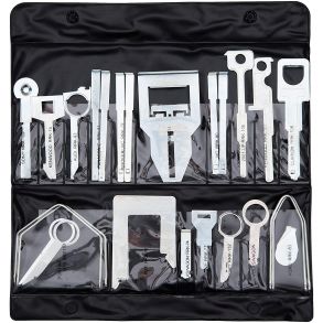 Afmonteringsngle Kit Til Autoradioer - Universal Med 38 Dele