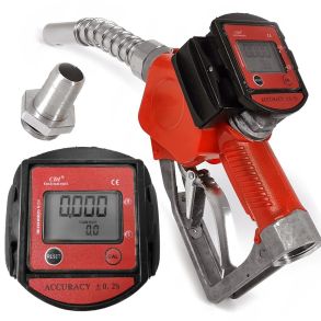 Tankpistol Med Flowmler & Autostop- & Lsefunktion K28 - Pumpehndtag 3/4