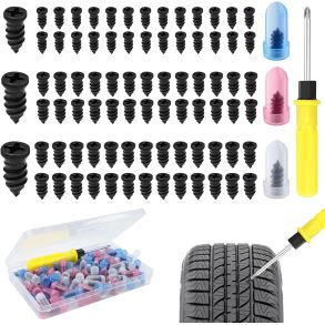 D�kreparation Gummi D�ks�m Universal - 3 St�rrelser D�ks�m - Antal 100 stk