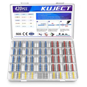 Loddemuffe Sortiment 420 stk - Leveres I Praktisk Opbevaringsboks