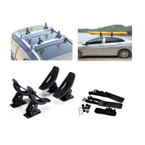 Kajakholder St M/ 4 Stk - Lastevne 70 kg - Sikker, nem transport & enkel installation 