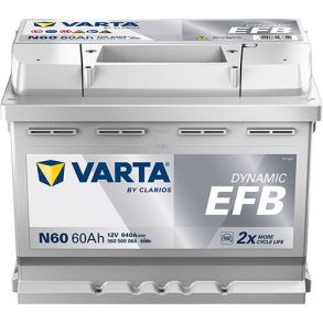 Bilbatteri - VARTA Blue Dynamic N60 - 560 500 064 (12 volt, 60 amp)