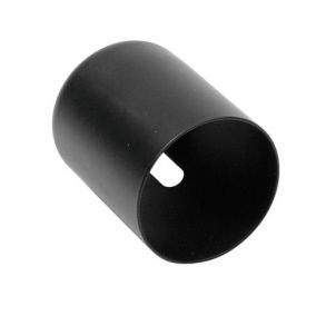 Instrumenthus sort metal - Indbygningsdia. 52 mm. - Til 1 ur