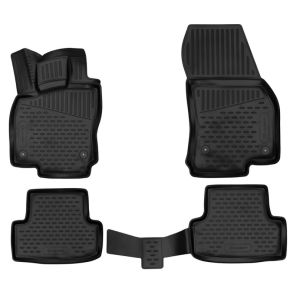 Gummimtte st med kant - Skoda Karoq 2017->