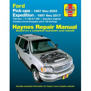 Reparationsbog Haynes - Ford pick-ups, Expedition & Lincoln Navigator (97 - 17)