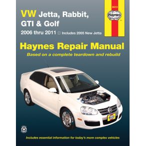 Reparationsbog Haynes - Volkswagen VW Jetta, Rabbit, GTI & Golf