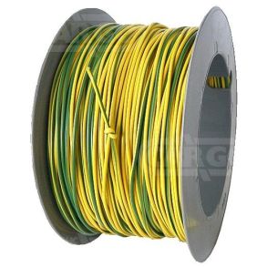 AUTOLEDNING - 1X0.75 GUL/GR�N - 1 M