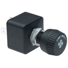 Drejekontakt 2 trins 0-1-2 - 12/24 Volt - Stnk tt