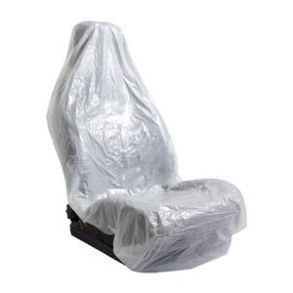 Vrkstedsbetrk - Engangssdeovertrk Plastfolie 16 Micron - 500 Stk