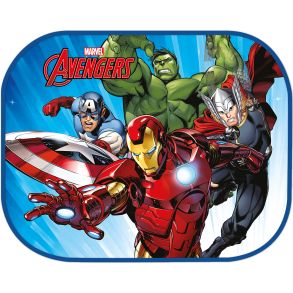 Solbeskytter til siderude - Marvel Avengers Bl - 44x35 cm (2 stk)