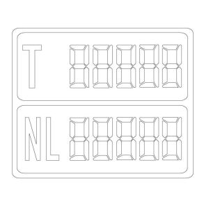 Digital Vgttavler Slv - Med Nyttelast & 5x Cifre - 1 stk.
