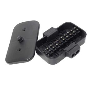 Kabelsamledse Vandtt - Sort PVC 10 Polet 