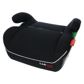 Selepude med isofix godkendt ECE I-Size - CarKids Alfie Sort & Hvid - Brnehjde 125-150 cm