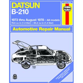 Reparationsbog Haynes - Datsun B-210 (1973-1978)