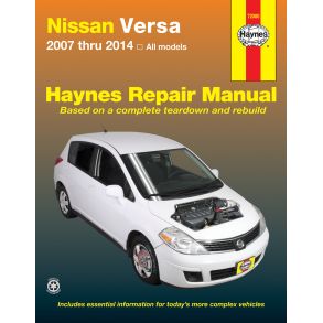 Reparationsbog Haynes - Nissan Versa for Versa (2007-2014)