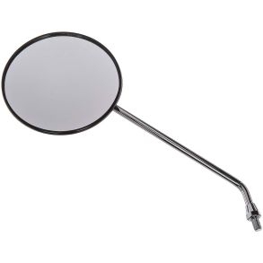 Sidespejl MC & Scooter Med 10 mm gevind - Krom Arm Spejlhoved  100 mm - 1 Stk