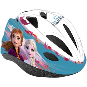 Cykelhjelm CE-Godkendt - Disney Frozen Hvid - Str. 52-56 cm (op til ca. 10 r)