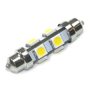 8x LED pinolpre 12~18V - Varm-hvid (3000K)