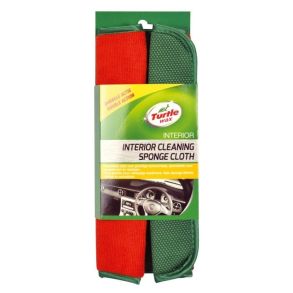 Interior Cloth 2-in-1 - Turtle Wax Interior Cleaning Sponge Cloth - 